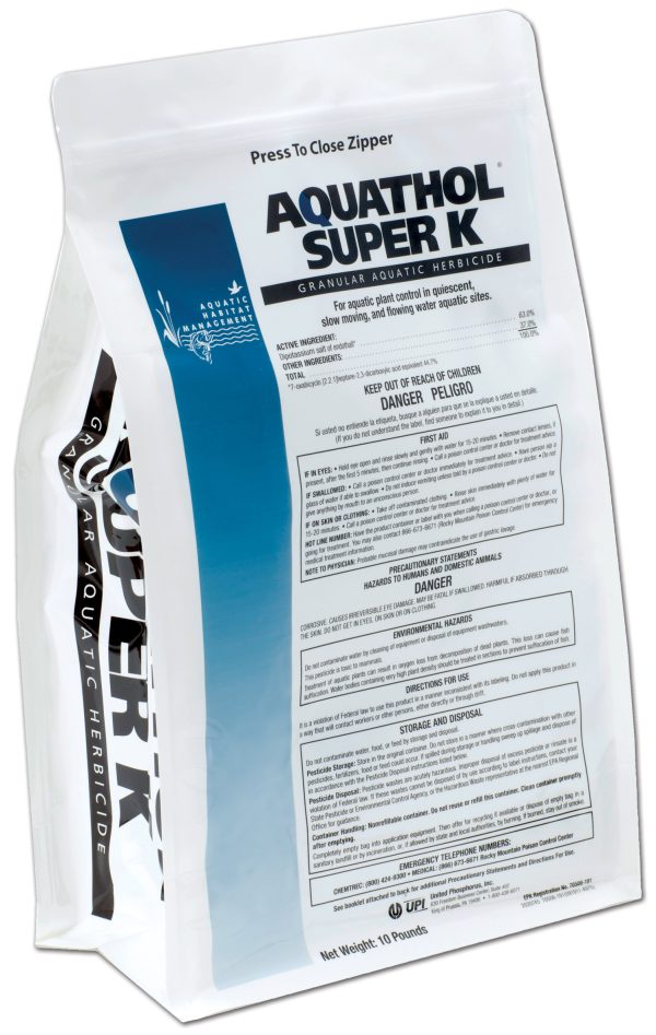 Aquathol Super K Granular Herbicide – 10lbs