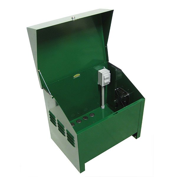 Deluxe Lockable Pond Aeration Cabinet W/115V Fan