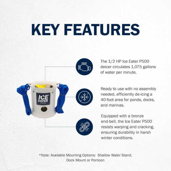 Ice Eater De-Icer - 1/2 HP - Image 3