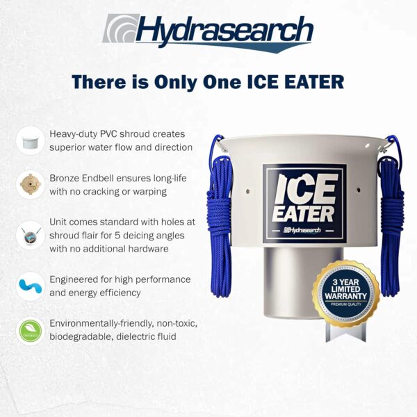 Ice Eater De-Icer - 1/4 HP - Image 4